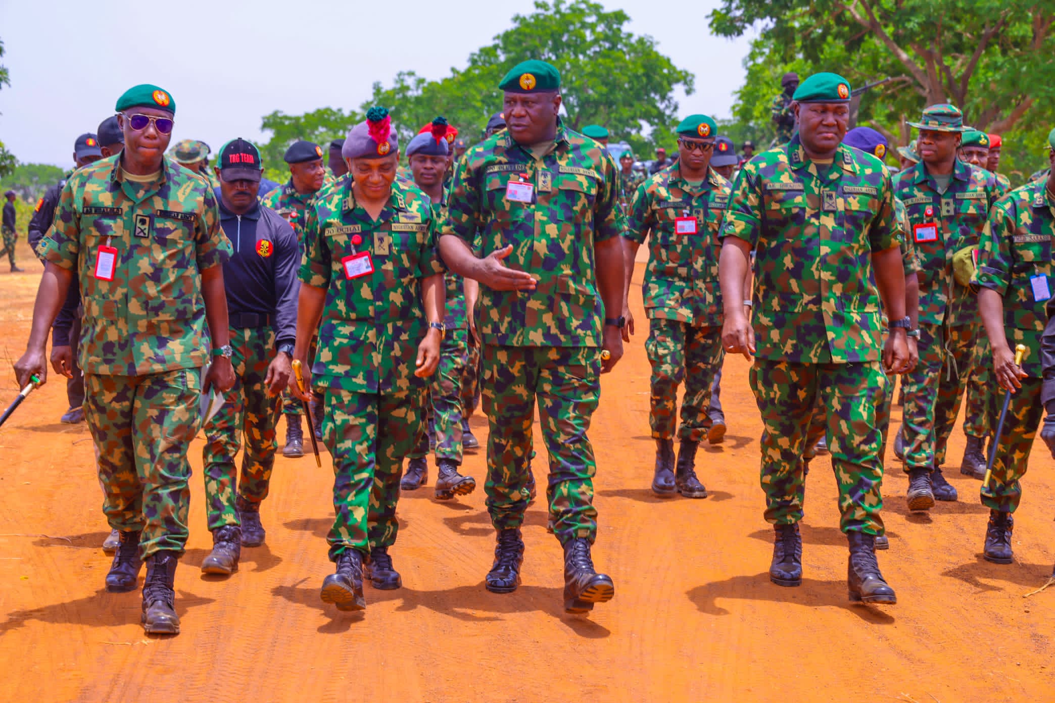 Army Chief Commissions Projects, Vows More Support for Plateau Troops