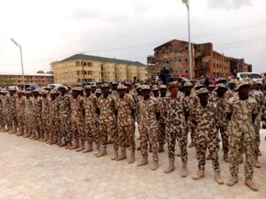 Army Chief Commissions Projects, Vows More Support for Plateau Troops