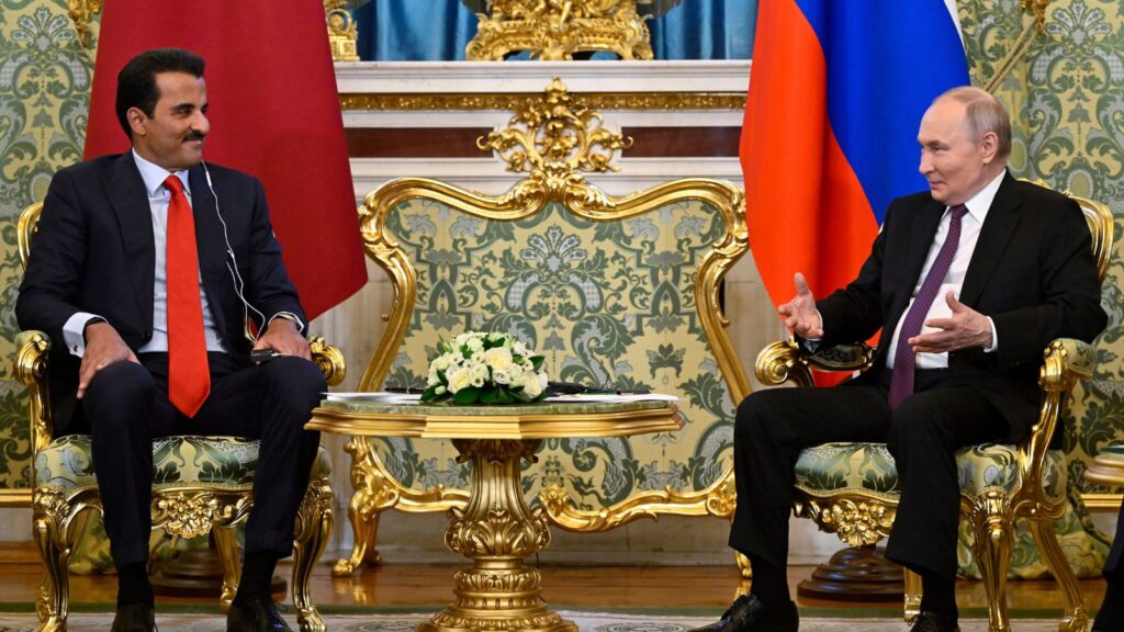 Tamim and Putin Discuss Ukraine Peace and Energy Ties