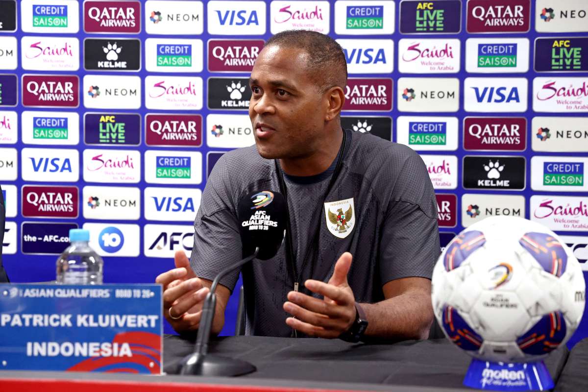 Kluivert Confident Indonesia Can Edge China in Crucial World Cup Qualifier