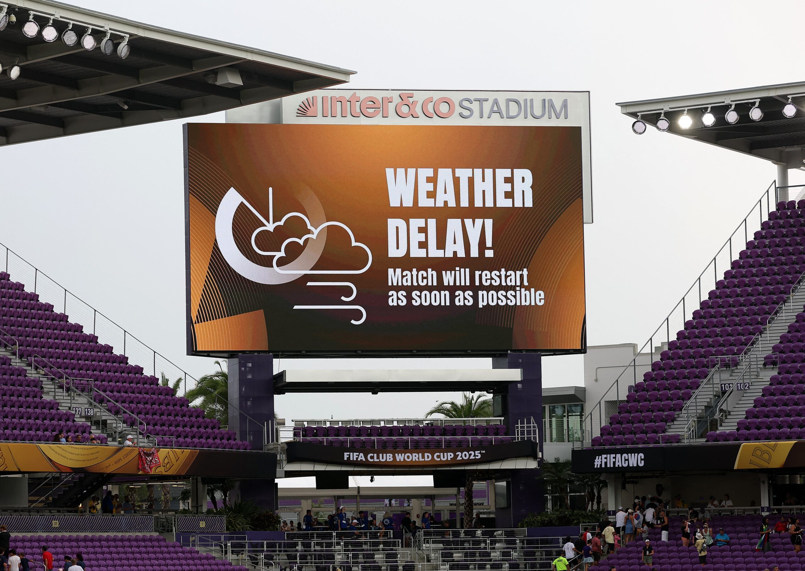 *Weather Delay Postpones Ulsan vs Mamelodi Sundowns Match